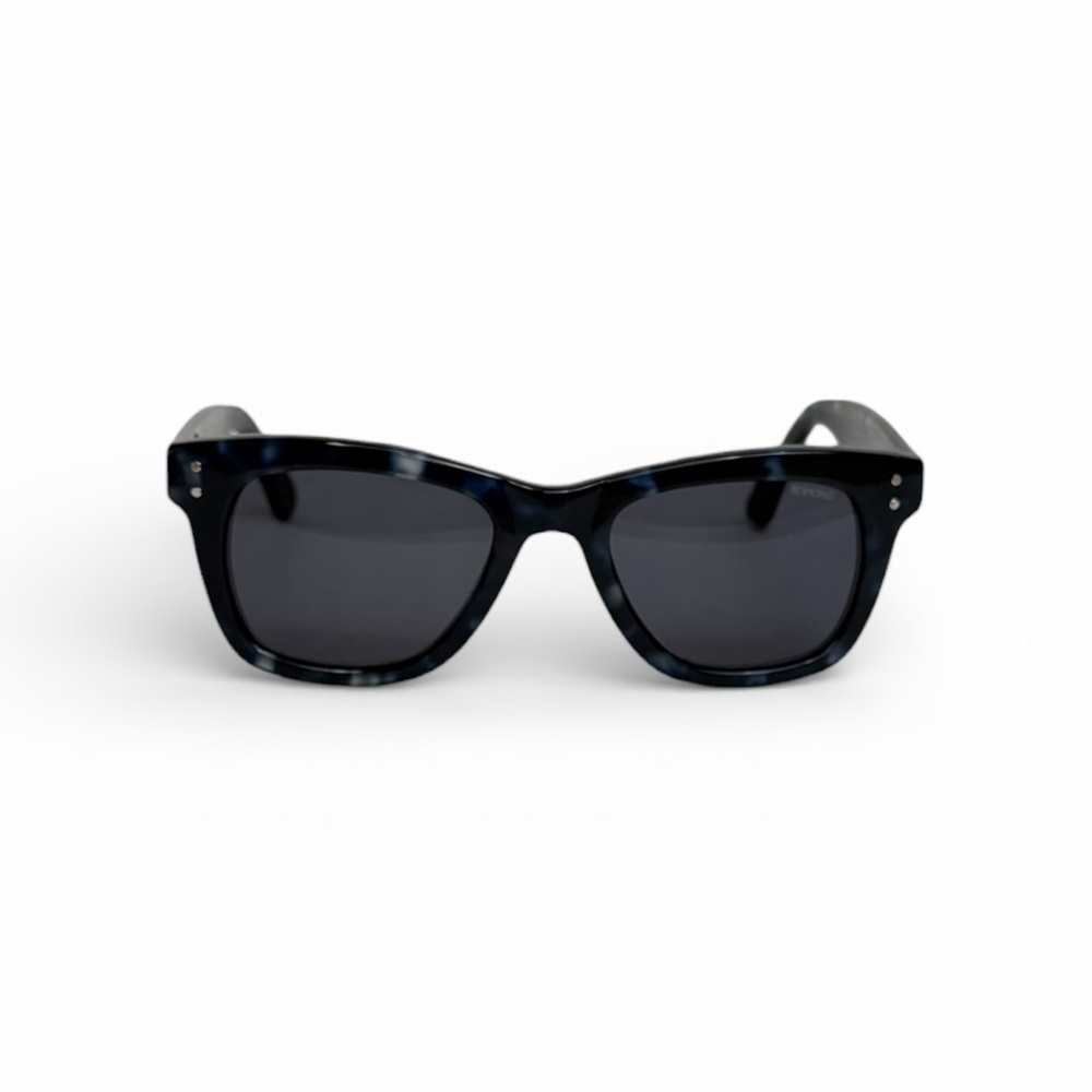 KOMONO The Allen Sunglasses NEW Indigo Demi Blue Tortoise Wayfarer - Picture 2 of 6